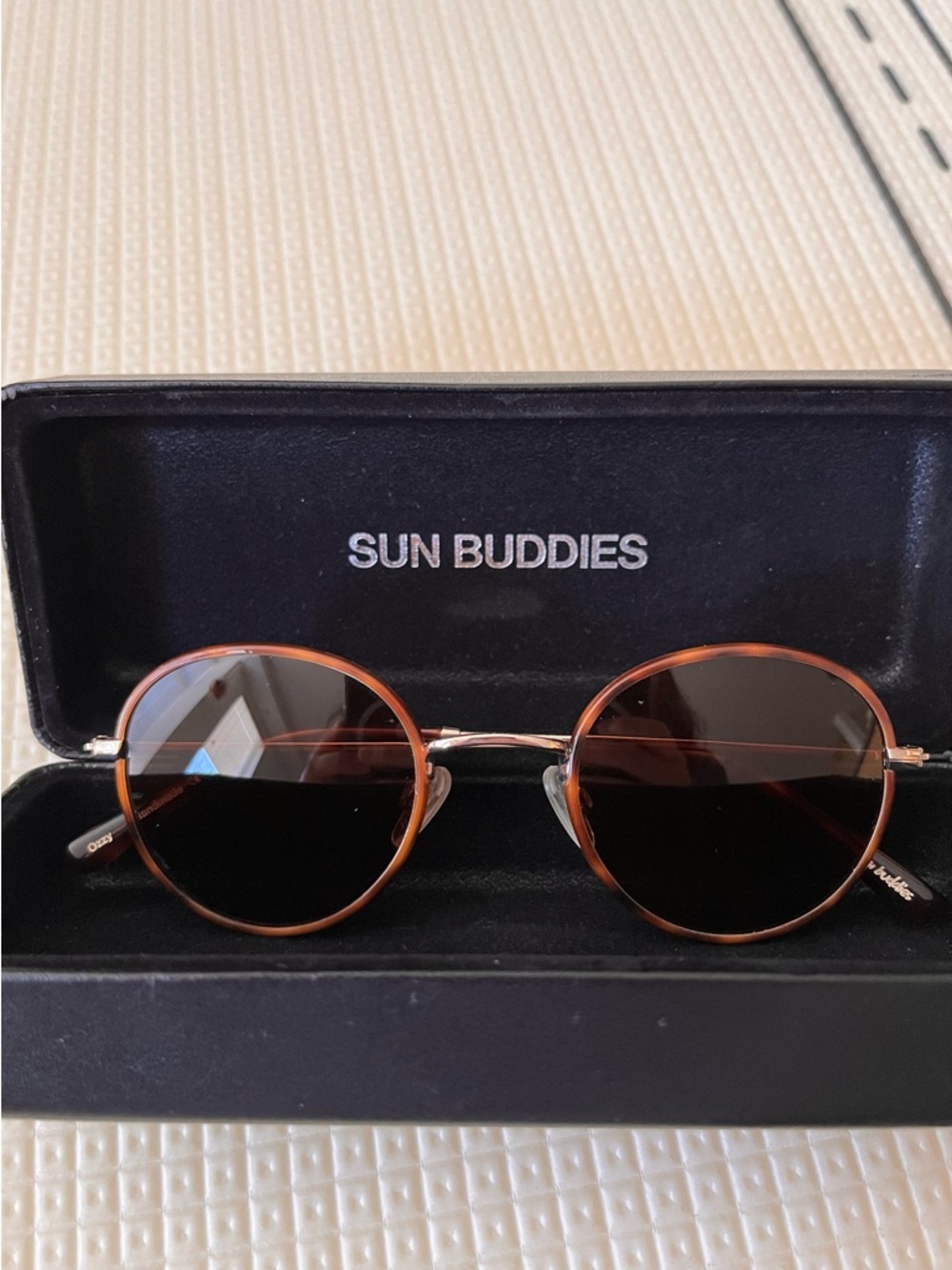 Sun Buddies Ozzy gold / tortoise sunglasses